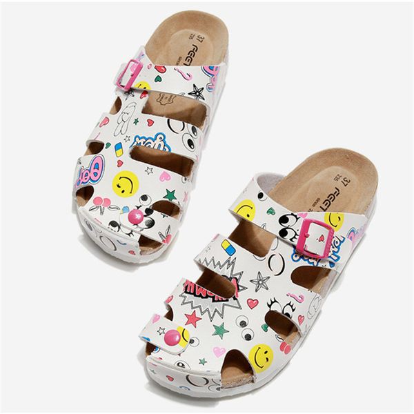 2020 new summer women beach cork slippers casual buckle pu leather cut-outs closed toe slides slip on shoe plus size 35-44, Black
2020 new summer women beach cork slippers casual buckle pu leather cut-outs closed toe slides slip on shoe plus size 35-44, Black