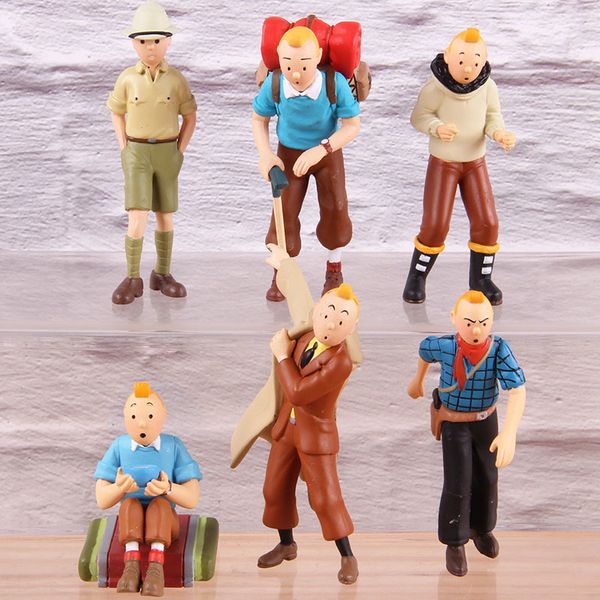 tin tin приключения тинтина пвх коллекционная действие рис классический аниме мультфильм модель игрушки 6шт / комплект t200117
tin tin приключения тинтина пвх коллекционная действие рис классический аниме мультфильм модель игрушки 6шт / комплект t200117