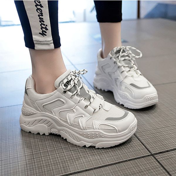 harajuku fashion casual shoes woman breathable sneakers women lace-up zapatos de mujer platform shoes chaussures femme, Black
harajuku fashion casual shoes woman breathable sneakers women lace-up zapatos de mujer platform shoes chaussures femme, Black
