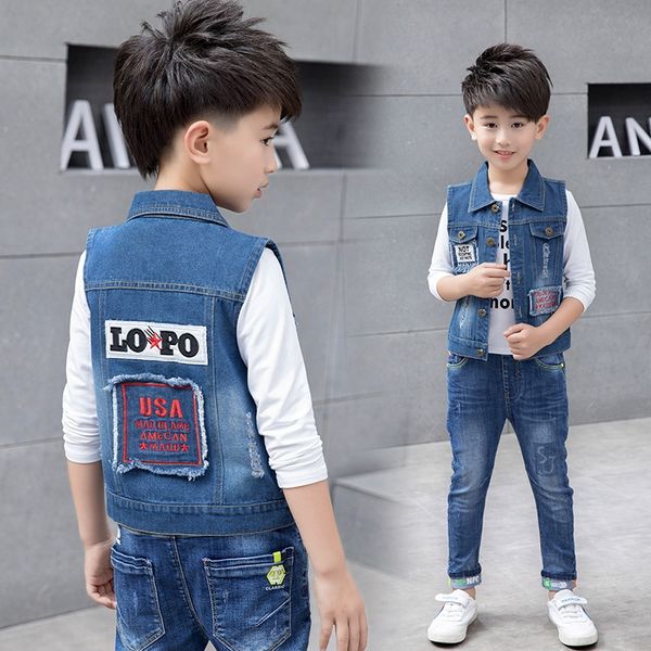 clothing boys 2020 autumn jeans wear coat jeans vest autumn boys children's middle and large children's coat, Camo
clothing boys 2020 autumn jeans wear coat jeans vest autumn boys children's middle and large children's coat, Camo