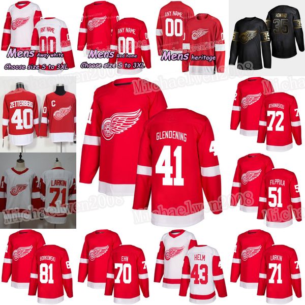 detroit red wings luke glendening andreas athanasiou christoffer ehn valtteri filppula darren helm dylan larkin frans nielsen hockey jersey, Black;red
detroit red wings luke glendening andreas athanasiou christoffer ehn valtteri filppula darren helm dylan larkin frans nielsen hockey jersey, Black;red