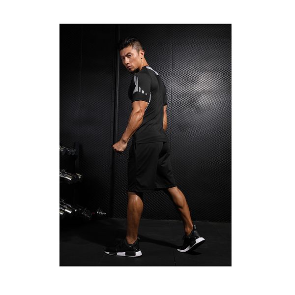 mens fashion slim sportswear sport spring quick dry 2 pieces set brand training gym fitness tracksuits 2019 new explosion style, Gray
mens fashion slim sportswear sport spring quick dry 2 pieces set brand training gym fitness tracksuits 2019 new explosion style, Gray