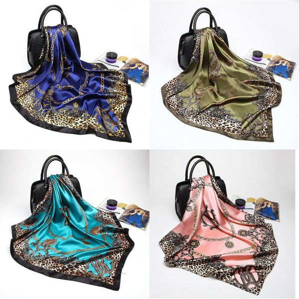 Newest Leopard Scarves Women's Girls Silk Satin Square Scarves Office Fashion Head Shawl 5Colors Fashion Hot
Newest Leopard Scarves Women's Girls Silk Satin Square Scarves Office Fashion Head Shawl 5Colors Fashion Hot