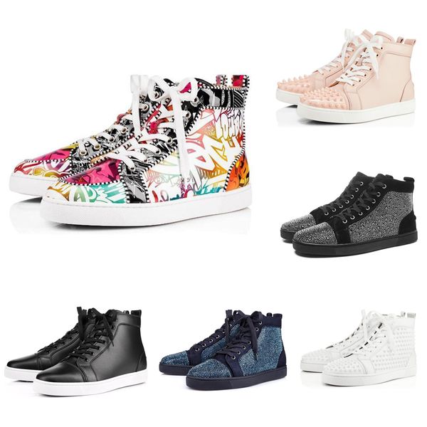 designer fashion red bottoms shoes studded spikes flat sneakers for men women glitter party lovers genuine leather casual rivet sneaker
designer fashion red bottoms shoes studded spikes flat sneakers for men women glitter party lovers genuine leather casual rivet sneaker