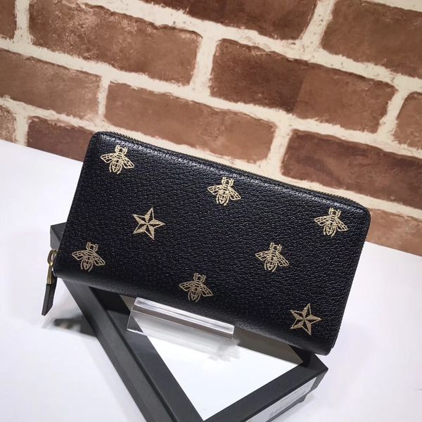 vannogg the famous brand new honeybee long style wallet leather embroidery banquet bag for delivery, Red;black
vannogg the famous brand new honeybee long style wallet leather embroidery banquet bag for delivery, Red;black