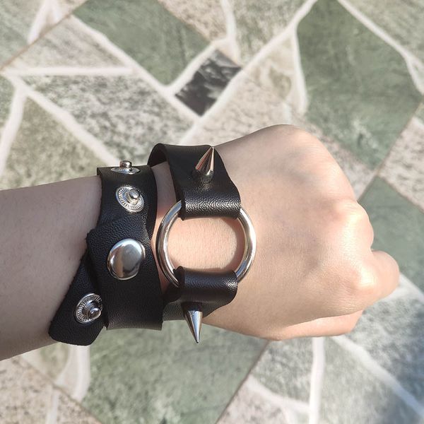 bracelet punk leather individuality choker necklace women legs&neck&wrist wear multi-purpose funky chockers collares wristband, Golden;silver
bracelet punk leather individuality choker necklace women legs&neck&wrist wear multi-purpose funky chockers collares wristband, Golden;silver