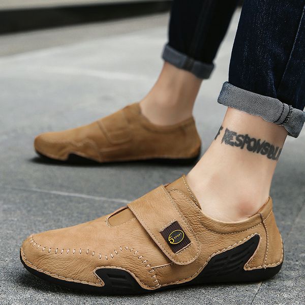 men loafers ocs casual leather shoes soft driving shoes men flats walking outdoor plus size leather man footwear f152, Black
men loafers ocs casual leather shoes soft driving shoes men flats walking outdoor plus size leather man footwear f152, Black