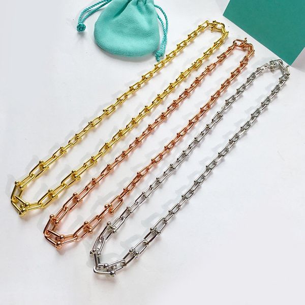 titanium steel jewelry europe and the united states t letter necklace smooth u-shaped chain bamboo thick necklace luxury designer necklace, Silver
titanium steel jewelry europe and the united states t letter necklace smooth u-shaped chain bamboo thick necklace luxury designer necklace, Silver