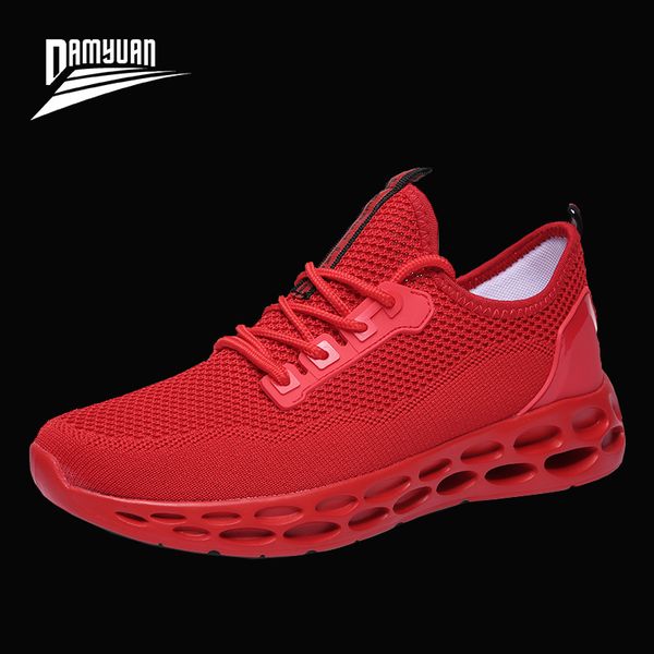 damyuan 2020 men light running shoes hollow cushion sole sneakers breathable jogging shoes for man anti-odor men's casual, Black
damyuan 2020 men light running shoes hollow cushion sole sneakers breathable jogging shoes for man anti-odor men's casual, Black