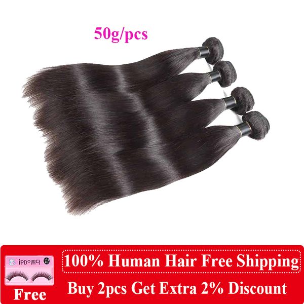 8a brazilian peruvian body wave straight hair indian human hair extensions brazilian straight body hair weave bundles 50g/pcs, Black
8a brazilian peruvian body wave straight hair indian human hair extensions brazilian straight body hair weave bundles 50g/pcs, Black