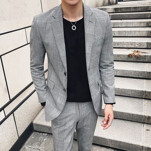 плед костюм мужской красивый тонкий корейский бизнес повседневный свадебное платье дружки костюм двухсекционный tide осень одежда (блуза + p, White;black
плед костюм мужской красивый тонкий корейский бизнес повседневный свадебное платье дружки костюм двухсекционный tide осень одежда (блуза + p, White;black