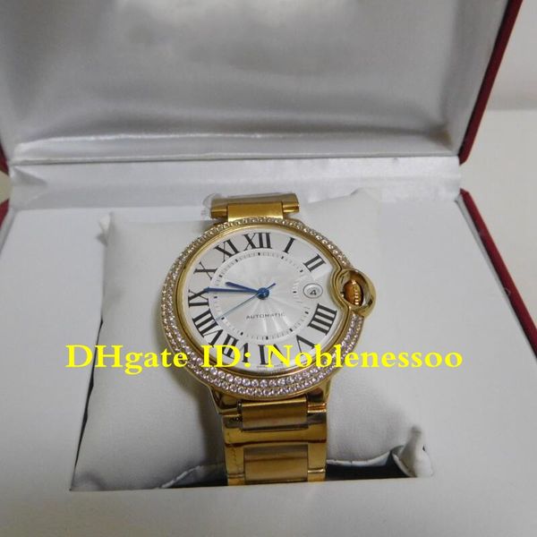 3 color luxury men's 42mm date automatic we9007z3 roman numerals diamond bezel we9008z3 we9009z3 bracelet mens watches, Slivery;brown
3 color luxury men's 42mm date automatic we9007z3 roman numerals diamond bezel we9008z3 we9009z3 bracelet mens watches, Slivery;brown