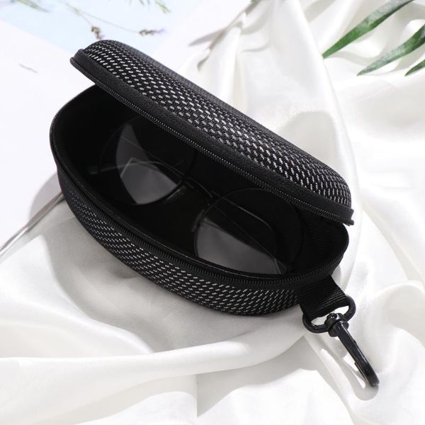 1pc portable reading glasses case hard zipper eyeglasses protector box holder eyewear accessories travel sunglasses pouch case, Silver
1pc portable reading glasses case hard zipper eyeglasses protector box holder eyewear accessories travel sunglasses pouch case, Silver