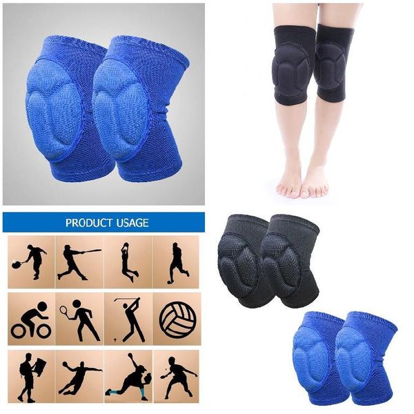 1 pair thick kneepad extreme knee pad eblow brace support lap knee protector for football volleyball cycling sports c55k, Black;gray
1 pair thick kneepad extreme knee pad eblow brace support lap knee protector for football volleyball cycling sports c55k, Black;gray