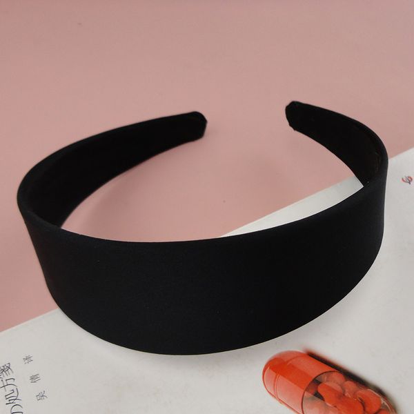 5pcs 3.8cm black satin fabric covered plain plastic wide headbands for womens girls hairband diy handmade women hair accessories, Silver
5pcs 3.8cm black satin fabric covered plain plastic wide headbands for womens girls hairband diy handmade women hair accessories, Silver
