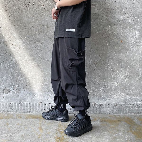 повседневные брюки мужская мода solid color multi-карманный комбинезон мужчины streetwear сыпучие хип-хоп straight брюки мужские m-2xl, Black
повседневные брюки мужская мода solid color multi-карманный комбинезон мужчины streetwear сыпучие хип-хоп straight брюки мужские m-2xl, Black