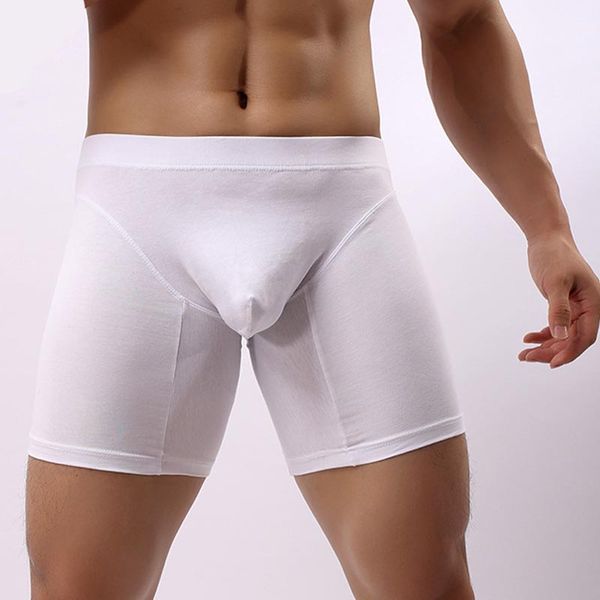 men underwear cotton boxers shorts cuecas solid u convex pouch long leg panties male sport long underpants calzoncillos eur size -xxl, Black;white
men underwear cotton boxers shorts cuecas solid u convex pouch long leg panties male sport long underpants calzoncillos eur size -xxl, Black;white