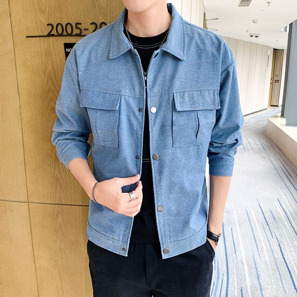 2019 autumn new jacket men slim fit cargos fashion korean homme outerwear thin plus size m-4xl men's jackets coats camouflage, Black;brown
2019 autumn new jacket men slim fit cargos fashion korean homme outerwear thin plus size m-4xl men's jackets coats camouflage, Black;brown