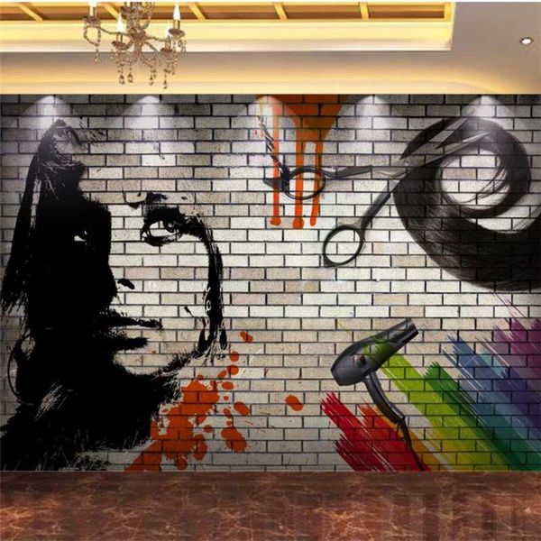 mural custom wallpaper 3d murals brick wall paper hair salon tooling wall living room bedroom beauty salon mural 3d wallpaper
mural custom wallpaper 3d murals brick wall paper hair salon tooling wall living room bedroom beauty salon mural 3d wallpaper