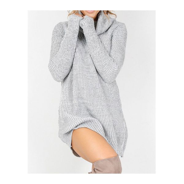 fashion autumn winter women sweater solid color long sleeve high neck front split ladies girl casual knitted pullover, White;black
fashion autumn winter women sweater solid color long sleeve high neck front split ladies girl casual knitted pullover, White;black