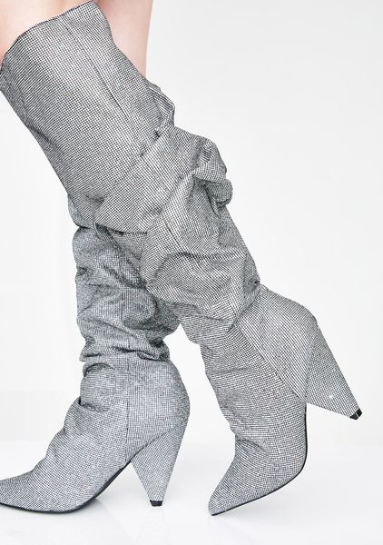 2019 over the knee pointed wedge sleeve sequins catwalk fashion knight boots night sexy catwalk knee women's shoes, Black
2019 over the knee pointed wedge sleeve sequins catwalk fashion knight boots night sexy catwalk knee women's shoes, Black