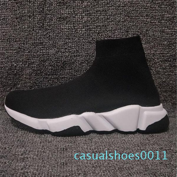 2019 new paris speed trainers knit sock shoe original luxury designer mens womens sneakers high casual without box c11, Black
2019 new paris speed trainers knit sock shoe original luxury designer mens womens sneakers high casual without box c11, Black