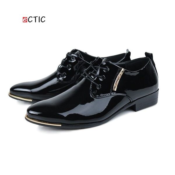 british style carved patent leather flat lace-up big size oxford men wedding shoes black purple
british style carved patent leather flat lace-up big size oxford men wedding shoes black purple