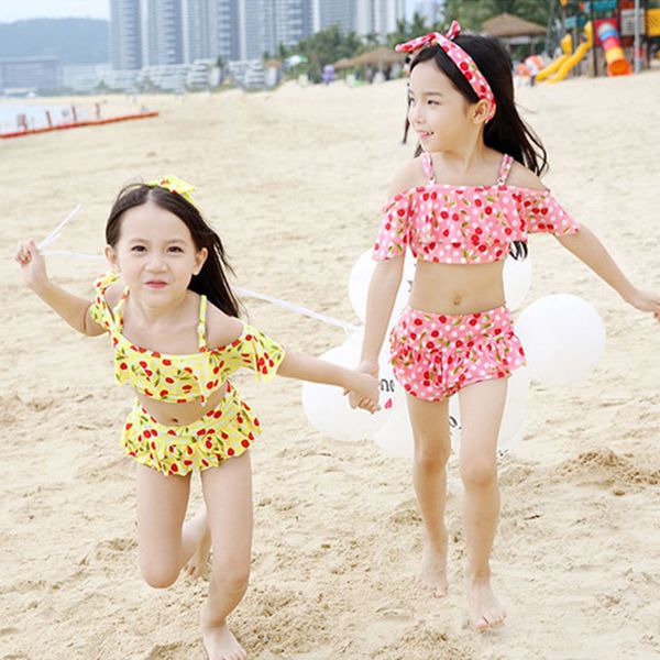 new 2019 girl lovely swimsuit two pieces children's swimwear swim suits children split hollow bikini sets cherry bathing suit#aism, Blue
new 2019 girl lovely swimsuit two pieces children's swimwear swim suits children split hollow bikini sets cherry bathing suit#aism, Blue