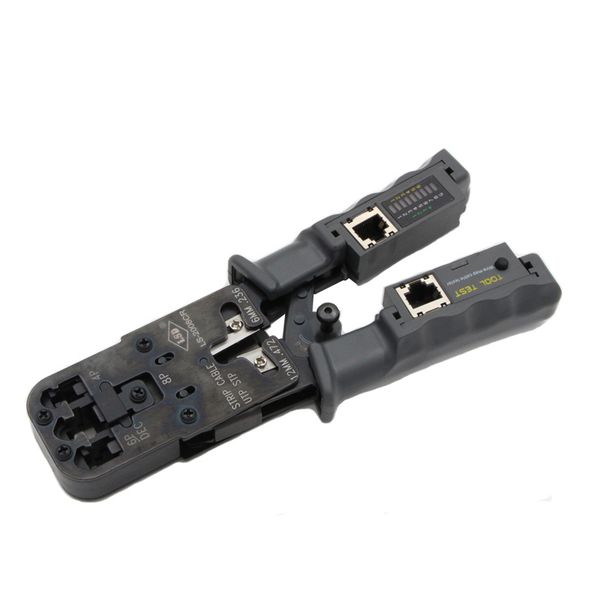 ls-2008cr 8p8c network tool многофункциональный инструмент для опрессовки с обжимом, обрезкой и зачисткой для кабелей utp и stp
ls-2008cr 8p8c network tool многофункциональный инструмент для опрессовки с обжимом, обрезкой и зачисткой для кабелей utp и stp
