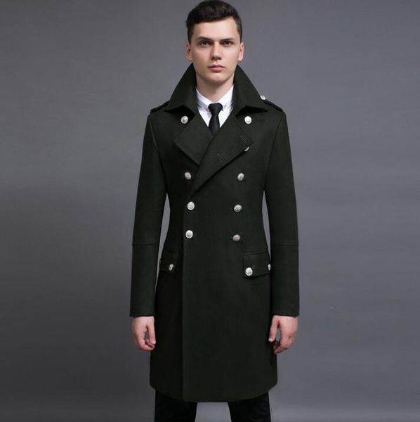 long design woolen coat mens outerwear 2019 autumn winter plus size vintage double breasted wool coats mens overcoat olive 6xl, Black
long design woolen coat mens outerwear 2019 autumn winter plus size vintage double breasted wool coats mens overcoat olive 6xl, Black