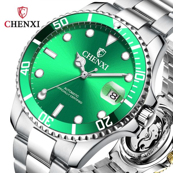 luxury mechanical watch chen xi brand men's business watch automatic mechanical watch 8805a ing, Slivery;brown
luxury mechanical watch chen xi brand men's business watch automatic mechanical watch 8805a ing, Slivery;brown
