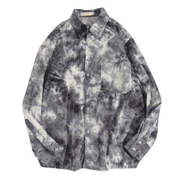 kancoold shirt polyester regular men casual full sleeve autumn and winter tie-dye printed loose shirt blouse nov11, White;black
kancoold shirt polyester regular men casual full sleeve autumn and winter tie-dye printed loose shirt blouse nov11, White;black