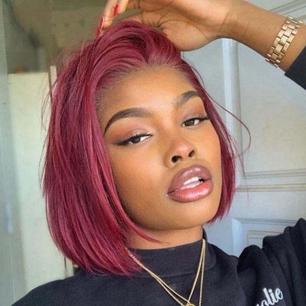 99j bob wig highlight straight lace front wig 13x4 brazilian sunlight remy color wigs burgundy lace front human wigs for women, Black;brown
99j bob wig highlight straight lace front wig 13x4 brazilian sunlight remy color wigs burgundy lace front human wigs for women, Black;brown