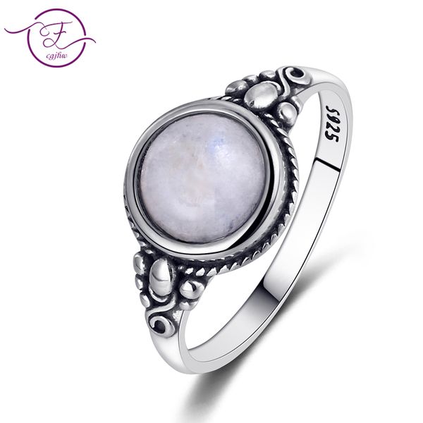 men and women 925 sterling silver jewelry ring round 8mm natural moonstone ring bohemian style engagement wedding party gift, Golden;silver
men and women 925 sterling silver jewelry ring round 8mm natural moonstone ring bohemian style engagement wedding party gift, Golden;silver