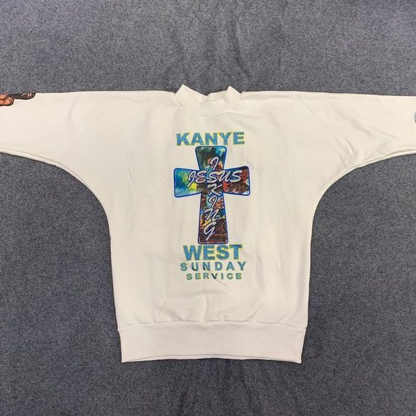 19fw hip hop tar kanye we t album je u i king limited edition hoodie kateboard fleece hoodie pullover men women unday ervice hoodie, Black
19fw hip hop tar kanye we t album je u i king limited edition hoodie kateboard fleece hoodie pullover men women unday ervice hoodie, Black
