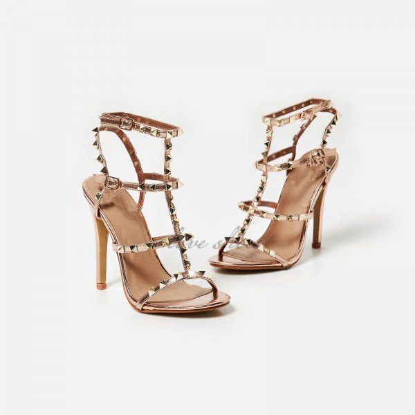 studded detail heel in rose gold faux leather womens dress shoes online shopping trendy shoes, Black
studded detail heel in rose gold faux leather womens dress shoes online shopping trendy shoes, Black