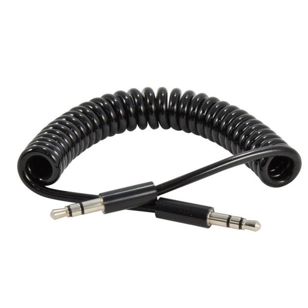 audio spring plug aux cable 3.5 mm plug to 3.5 mm plug audio cable 
audio spring plug aux cable 3.5 mm plug to 3.5 mm plug audio cable