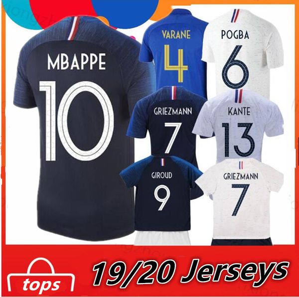 france 2018 mbappe pogba 2 stars jerseys 2019 100th anniversary soccer jersey griezmann men + kids football shirt maillot de foot, Black;yellow
france 2018 mbappe pogba 2 stars jerseys 2019 100th anniversary soccer jersey griezmann men + kids football shirt maillot de foot, Black;yellow