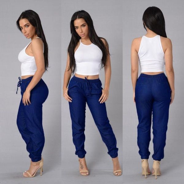 womens elastic waist casual pants jeans casual blue denim pants boyfriend jeans for women with high waist push up large size
womens elastic waist casual pants jeans casual blue denim pants boyfriend jeans for women with high waist push up large size