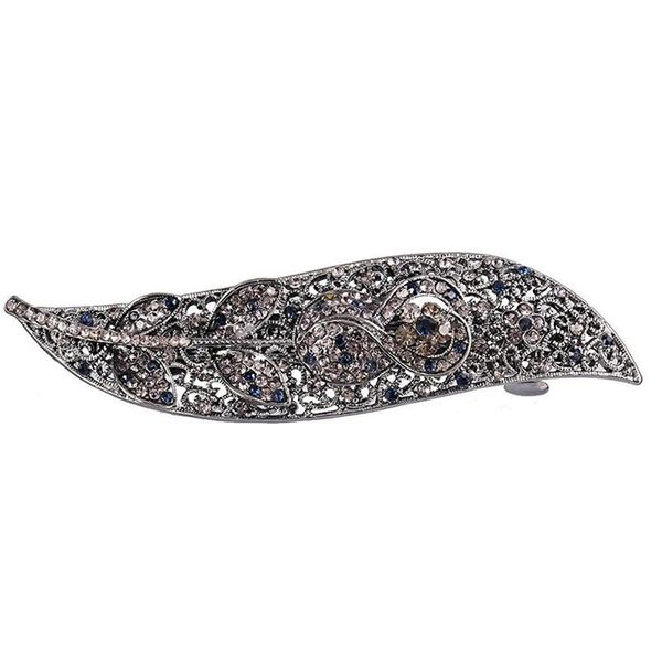 leaves hair clip leaf clip hairpin crystal leaves hairpin pinch cock (blue & grey, Golden;silver
leaves hair clip leaf clip hairpin crystal leaves hairpin pinch cock (blue & grey, Golden;silver