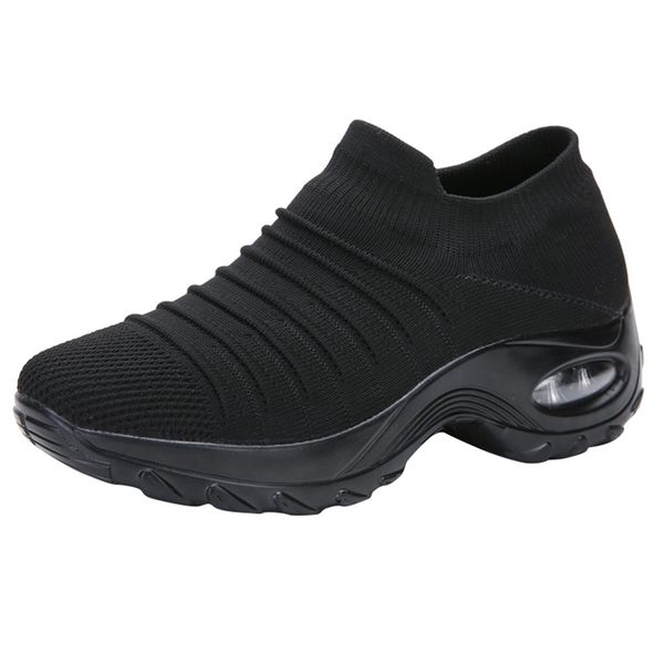 fashion women solid black mesh casual shoe running footwear ladies leisure thick bottom rocking shoe student working sneaker
fashion women solid black mesh casual shoe running footwear ladies leisure thick bottom rocking shoe student working sneaker