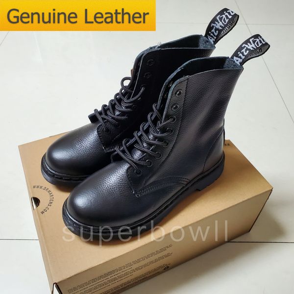 luxury designer genuine leather dress mens shoes martin boots martins boots women boots height increasing shoes us 5-10 with box, Black
luxury designer genuine leather dress mens shoes martin boots martins boots women boots height increasing shoes us 5-10 with box, Black