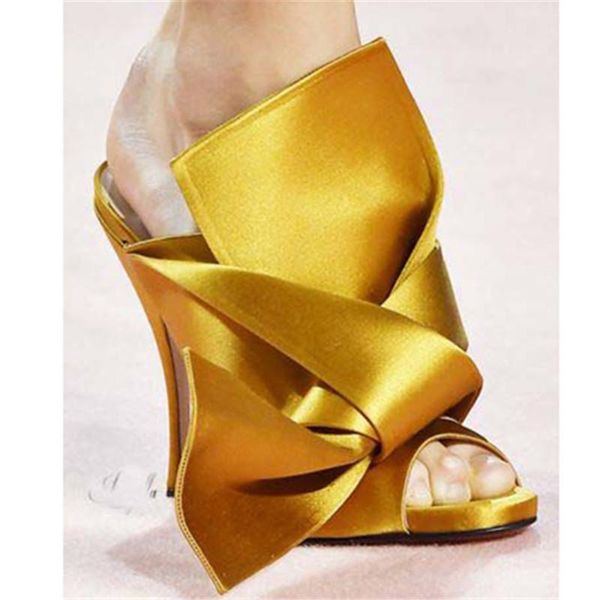 silk bowtie slippers satin butterfly-knot solid shoes woman party wedding dress zapatos de mujer strange high heel women shoes, Black
silk bowtie slippers satin butterfly-knot solid shoes woman party wedding dress zapatos de mujer strange high heel women shoes, Black