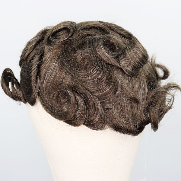 new type full swiss lace hairpiece full lace mens toupee human hair replacement light density hair systems transparent lace wig for men, Black
new type full swiss lace hairpiece full lace mens toupee human hair replacement light density hair systems transparent lace wig for men, Black