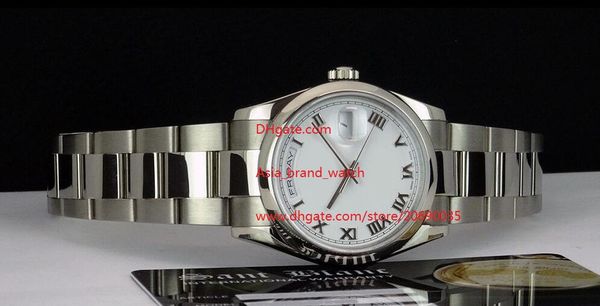 factory supplier luxury wristwatch sapphire automatic 36mm day-date white dial 118209 mens men's watch ladies watches, Slivery;brown
factory supplier luxury wristwatch sapphire automatic 36mm day-date white dial 118209 mens men's watch ladies watches, Slivery;brown