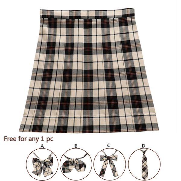 caramel pearls women pleated mini skirts high waist for bow tie teenage girls jk school uniform students cloths, Black
caramel pearls women pleated mini skirts high waist for bow tie teenage girls jk school uniform students cloths, Black
