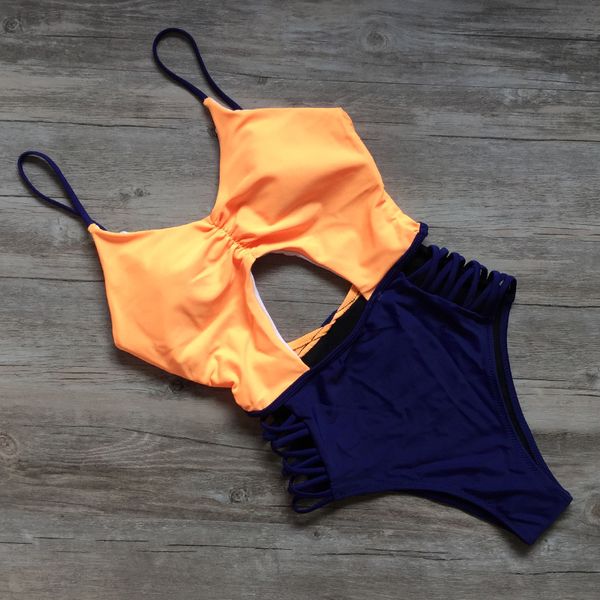 2019 backless women's swimwear solid cutout one piece swimsuit fused print flounce monokini female push up bathing suits, White;black
2019 backless women's swimwear solid cutout one piece swimsuit fused print flounce monokini female push up bathing suits, White;black