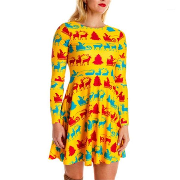 long sleeve designer new autumn winter female clothing loose home dress christmas women dress casual fashion printed, Black;gray
long sleeve designer new autumn winter female clothing loose home dress christmas women dress casual fashion printed, Black;gray