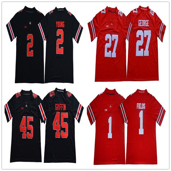 ncaa ohio state buckeyes 1 justin fields 2 chase young 27 eddie george 45 archie griffin ncaa osu 150th football jersey college stitched, Black
ncaa ohio state buckeyes 1 justin fields 2 chase young 27 eddie george 45 archie griffin ncaa osu 150th football jersey college stitched, Black