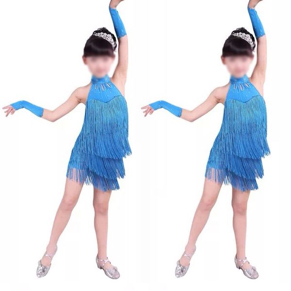 2 pieces latin dance dress girls latin fringe dress ballroom dance costume dancing clothing blue , 140cm & 150cm, Red;yellow
2 pieces latin dance dress girls latin fringe dress ballroom dance costume dancing clothing blue , 140cm & 150cm, Red;yellow